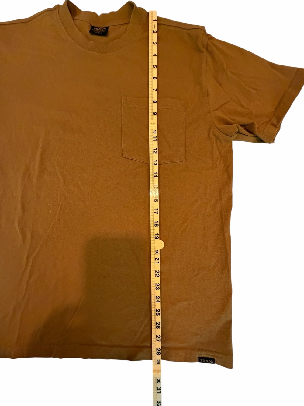 Filson cotton Pocket T-Shirt in Brown - Picture 5 of 5